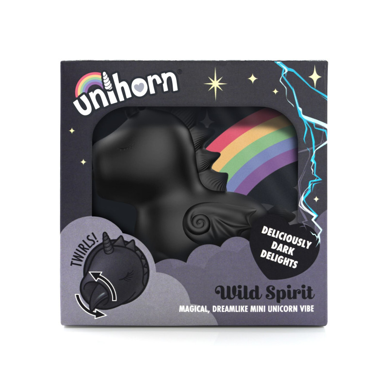Вібратор-єдиноріжка Unihorn - Wild Spirit, лагідний язичок