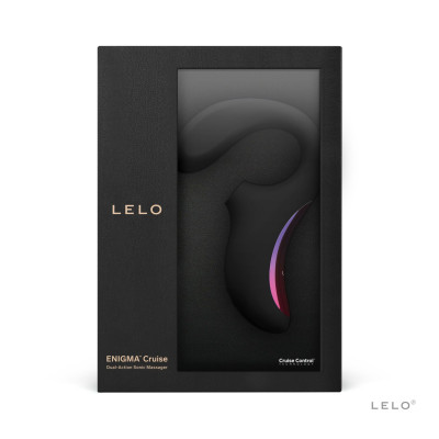 Звуковий вакуумний стимулятор LELO Enigma Cruise Black з вібрацією
