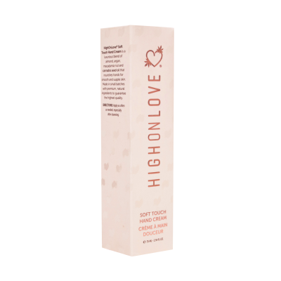 Канабіс-крем для рук HighOnLove Soft Touch Hand Cream, живильний та зволожуючий, 75 мл (Канада)