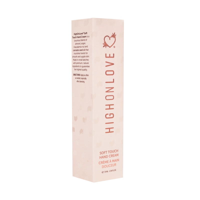 Канабіс-крем для рук HighOnLove Soft Touch Hand Cream, живильний та зволожуючий, 75 мл (Канада)