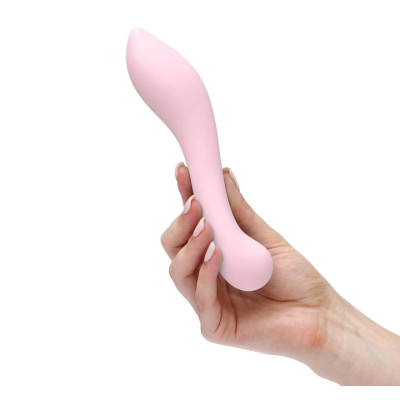 Фалоімітатор So Divine Discreet Silicone G-spot Dildo, рожевий
