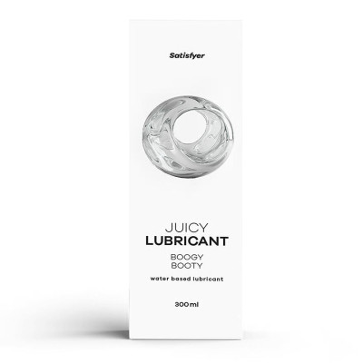Анальне мастило на водній основі Satisfyer Juicy Boogy Booty 300 мл