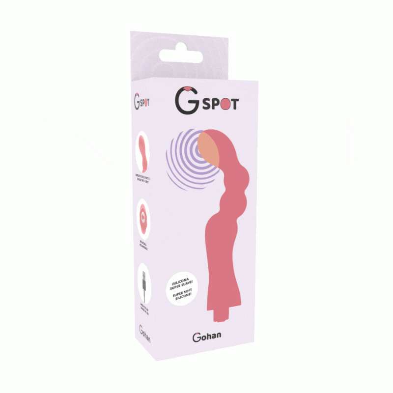 Вібратор для зони G G-SPOT GOHAN, червоний