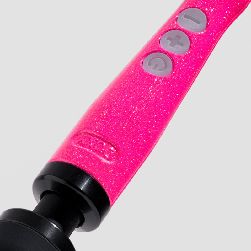 Вібромасажер DOXY Die Cast 3R Hot Pink, дуже потужний, металевий корпус, що перезаряджається.
