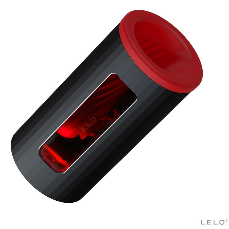 Смарт мастурбатор LELO F1S V2 червоний, вібрації, технологія SENSONIC, гра у додатку