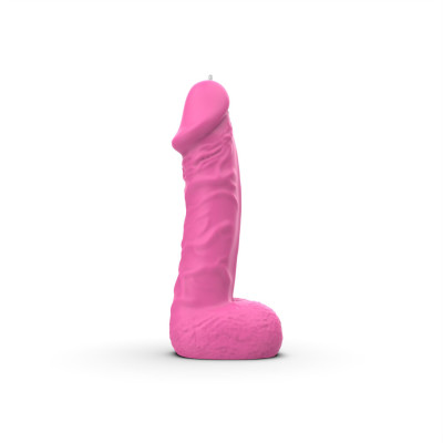 Свічка у вигляді члена Чистий Кайф MEDIUM Pink
