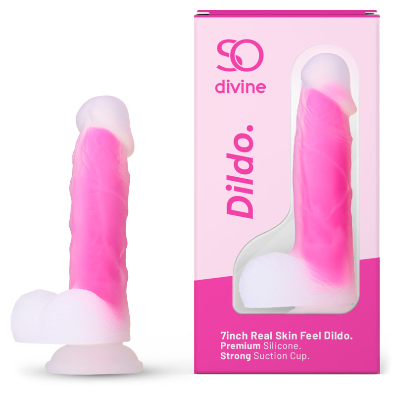 Фалоімітатор Glorious великий, колір: рожевий So Divine
