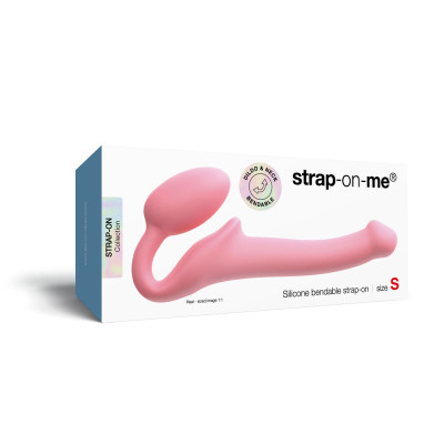 Безремневий страпон Strap-On-Me Rose S, повністю регульований, діаметр 2,7см