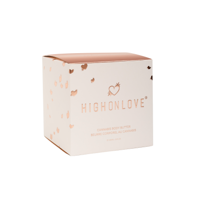 Канабіс-баттер для тіла HighOnLove Cannabis Body Butter, 200 мл, густий, поживний, зволожуючий