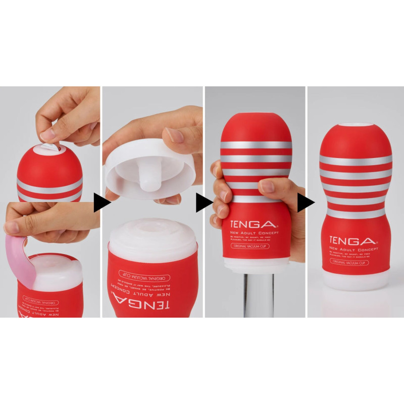 Мастурбатор VACUUM TENGA CUP