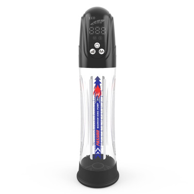 Автоматична гідропомпа 2в1 (вода/повітря) Men Power Water Bath з LED-дисплеєм, 2 режими