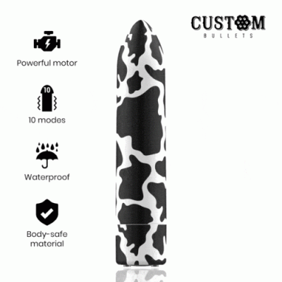 Потужна віброкуля Custom Bullets Cow