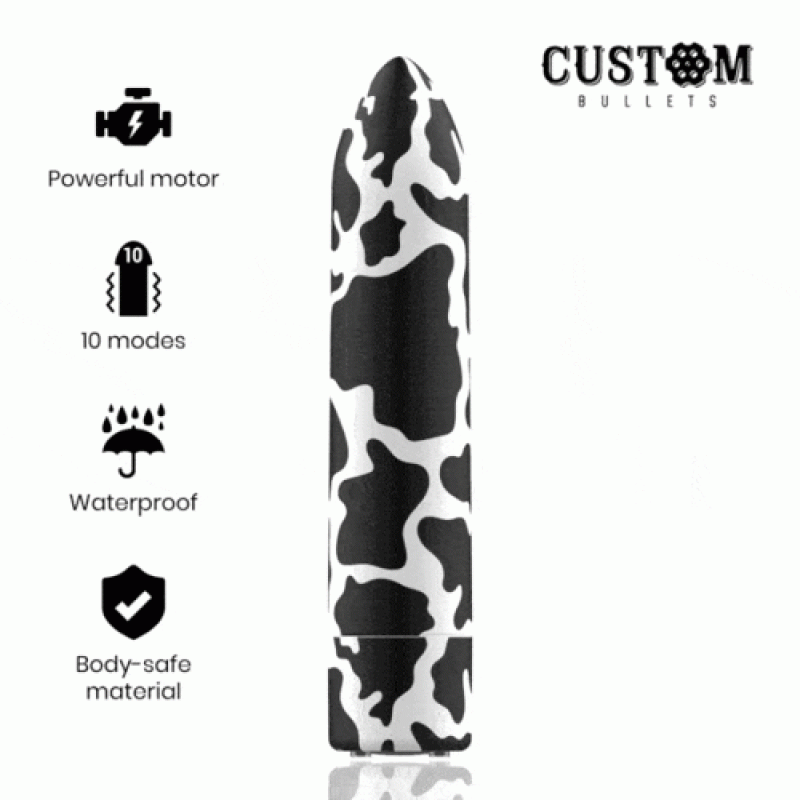 Потужна віброкуля Custom Bullets Cow