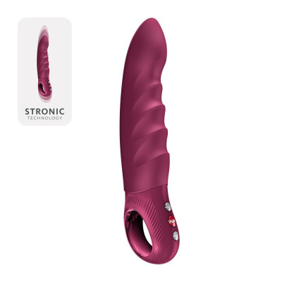Пульсатор Fun Factory Stronic Deep, Wine Red, 8 режимів роботи, що перезаряджається
