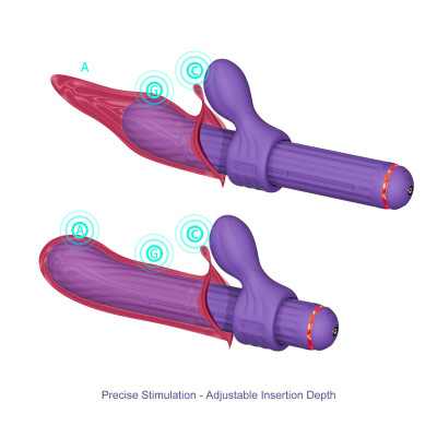 Вібратор Otouch Magic Stick S1 Plus - Purple