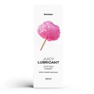 Лубрикант на водній основі Satisfyer Juicy Cotton Candy 300 мл