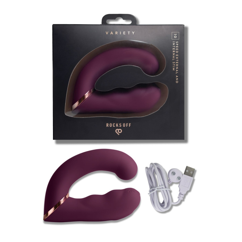 Вібратор Rocks Off Variety Burgundy