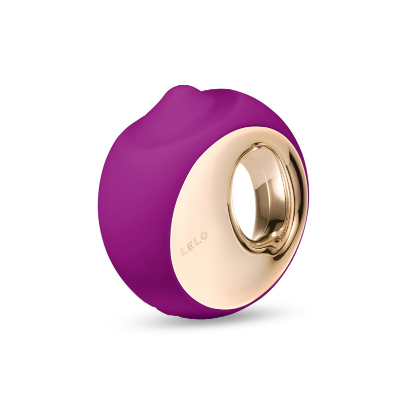 Кліторальний стимулятор LELO Ora 3 Deep Rose, імітація мови
