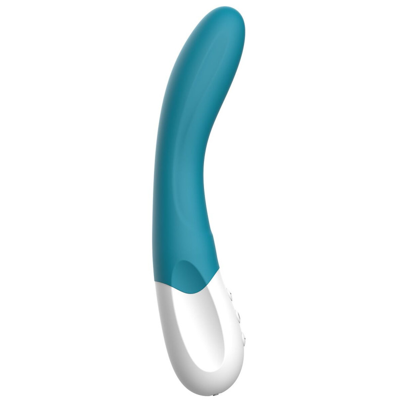Вібратор точки G Liebe Bend It Rechargeable Ocean Blue, 10 режимів, дуже потужний, гнучкий ствол