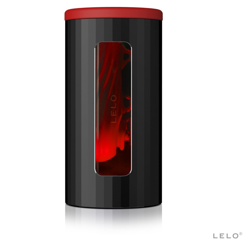 Смарт мастурбатор LELO F1S V2 червоний, вібрації, технологія SENSONIC, гра у додатку