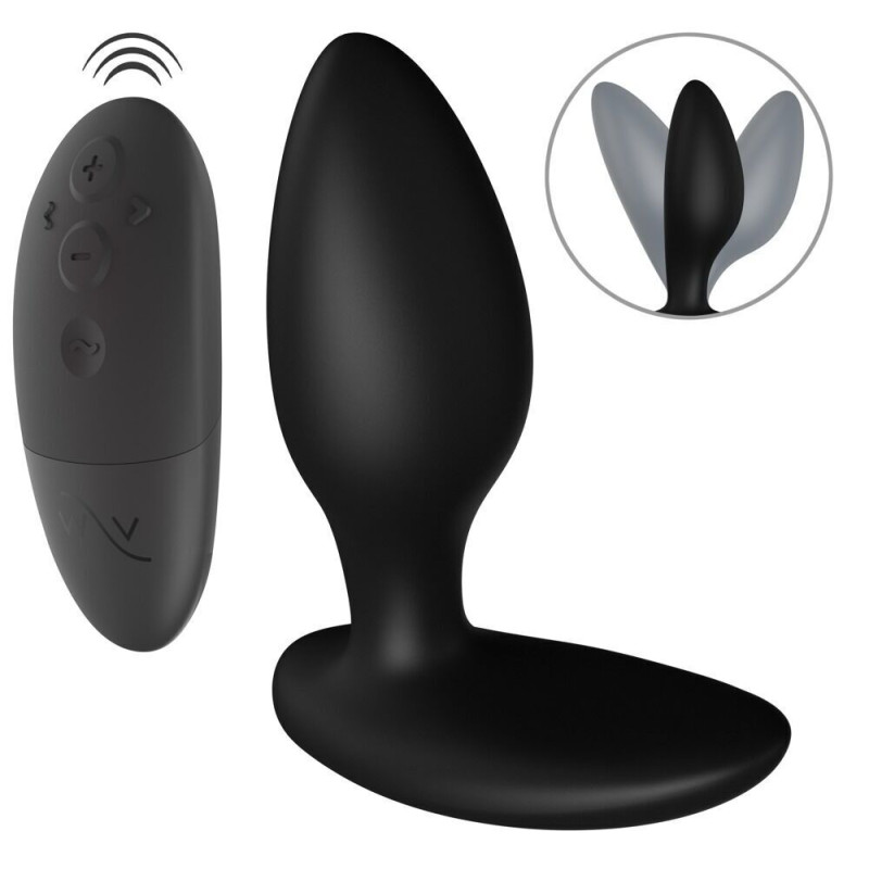 Анальна смарт-вібропробка We-Vibe Ditto+ Satin Black з пультом ДУ