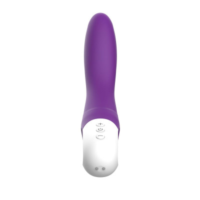 Вібратор точки G Liebe Bend It Rechargeable Purple, 10 режимів, дуже потужний, гнучкий ствол