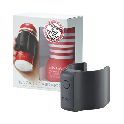 Вібронасадка Tenga CUP VIBRATOR, 7 режимів, 1 мастурбатор у комплекті