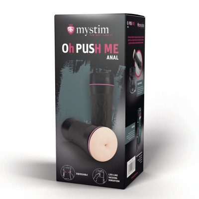 Мастурбатор анус Mystim O(h)PUSH ME Anus з ефектом всмоктування