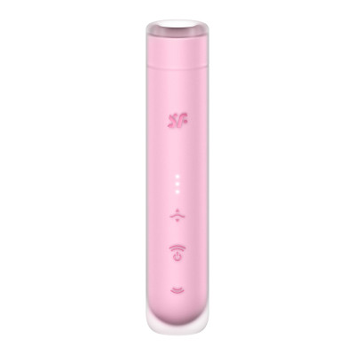 Вакуумний стимулятор Satisfyer First Kiss, технологія 3D Air Pulse, 30 режимів, подвійний силікон