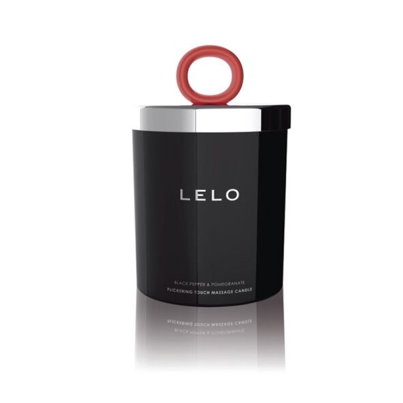 Масажна свічка LELO Massage Candle Black Pepper & Pomegranate - Чорний перець та гранат, соєвий віск, 36 годин горіння