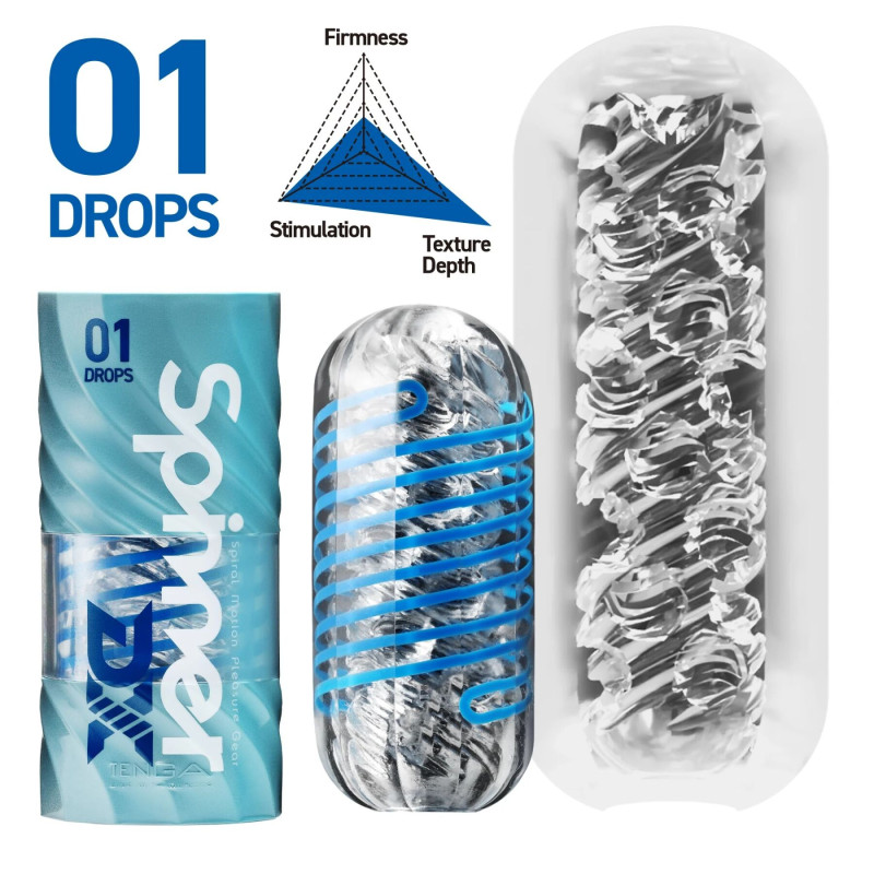 Мастурбатор Tenga Spinner DX 01 Drops