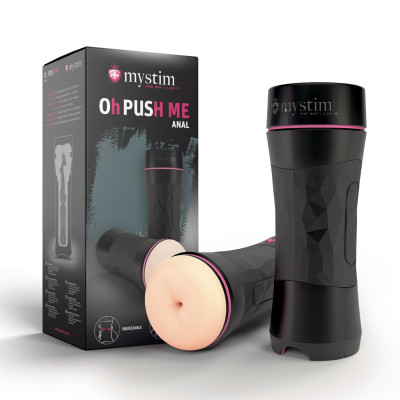 Мастурбатор анус Mystim O(h)PUSH ME Anus з ефектом всмоктування