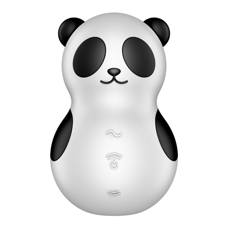 Вакуумний стимулятор із вібрацією Satisfyer Pocket Panda