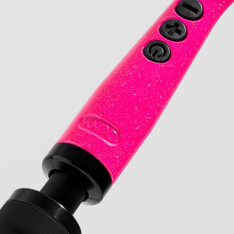 Вібромасажер DOXY Die Cast 3 Hot Pink, потужний, живлення 220В, металевий корпус