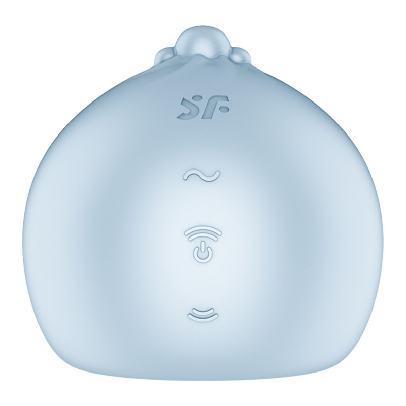 Вакуумний кліторальний стимулятор Satisfyer Mochi Frost Blue