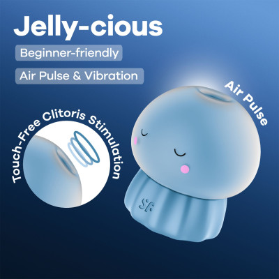 Вакуумний кліматичний стимулятор Satisfyer Jelly-cious Blue