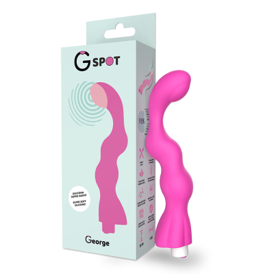 Вібратор для зони G G-SPOT GEORGE, рожевий