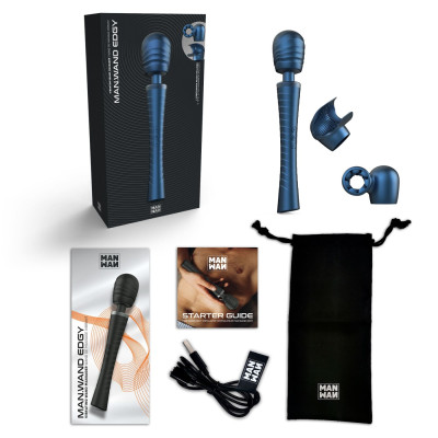 Вібромасажер Manwan MAN.WAND EDGY Stellar Blue