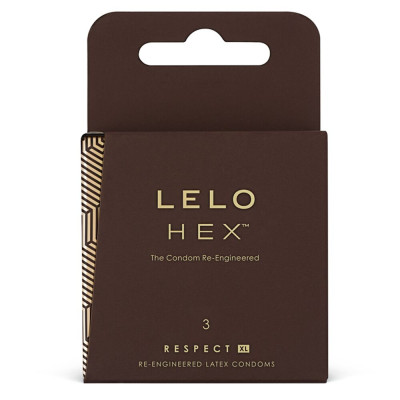 Презервативи LELO HEX Condoms Respect XL 3 шт
