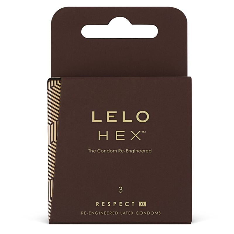 Презервативи LELO HEX Condoms Respect XL 3 шт