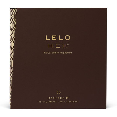 Презервативи LELO HEX Condoms Respect XL 36 шт