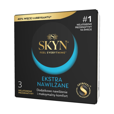 Презервативи SKYN Екстра Зволожені 3 шт