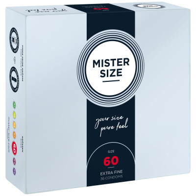 Презервативи Mister Size - Pure Feel - 60 (36 шт)
