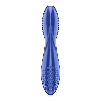 Двосторонній скляний дилдо Satisfyer Dazzling Crystal 2 Blue