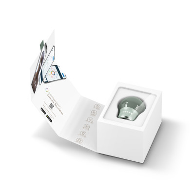 Масажер для обличчя і тіла GESKE Cool&Warm Face and Body Massager 7 в 1 green