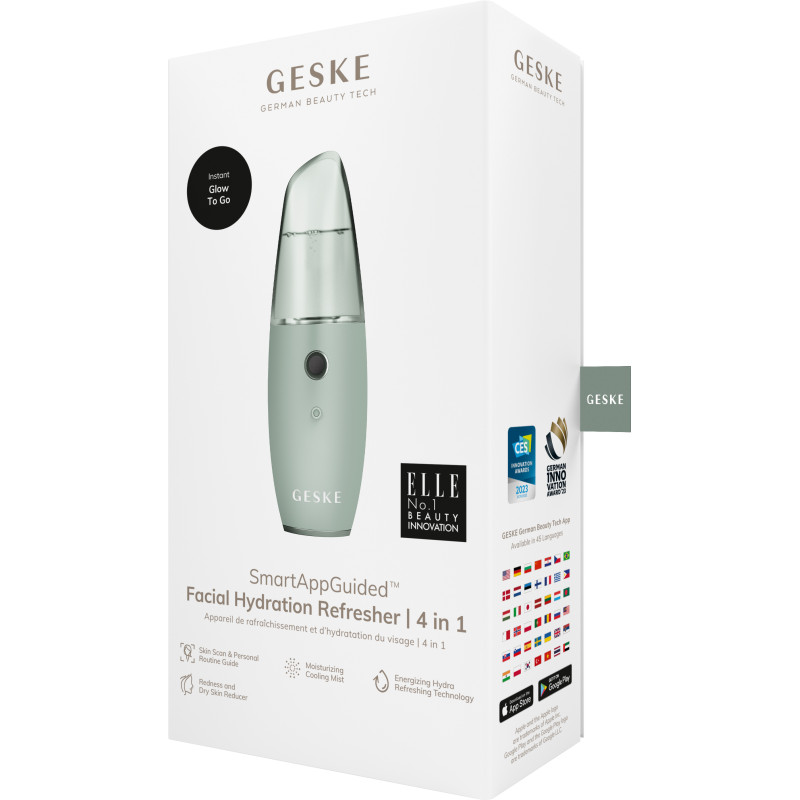 Зволожувач для шкіри обличчя GESKE Facial Hydration Refresher 4 в 1 green