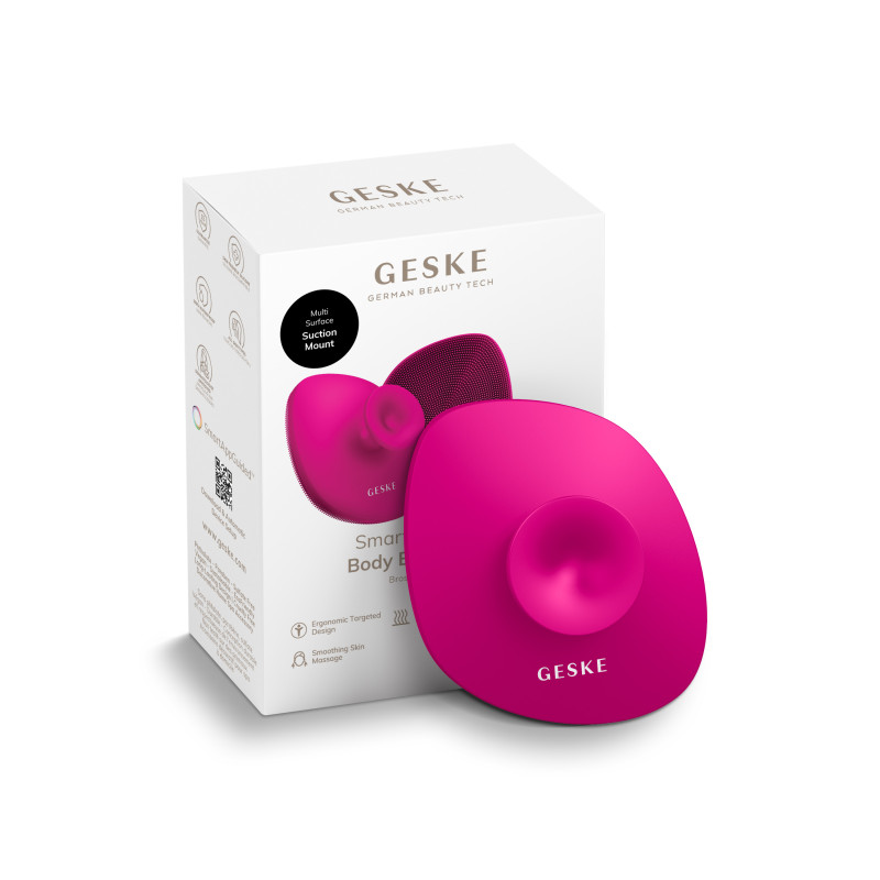 Щітка для тіла GESKE Body Brush 4 в 1 magenta
