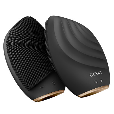 Електронна ультразвукова щітка для обличчя GESKE Sonic Facial Brush gray