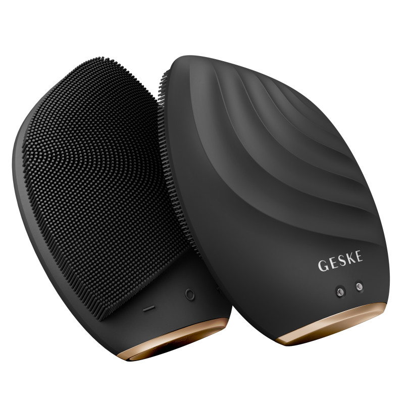Електронна ультразвукова щітка для обличчя GESKE Sonic Facial Brush gray