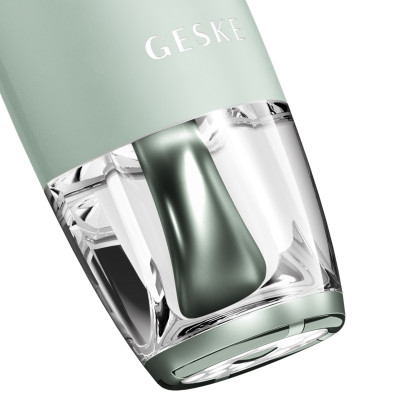 Антивіковий LED-випромінювач для відновлення шкіри обличчя GESKE Anti-Aging Skin Renewer 9 в 1 green